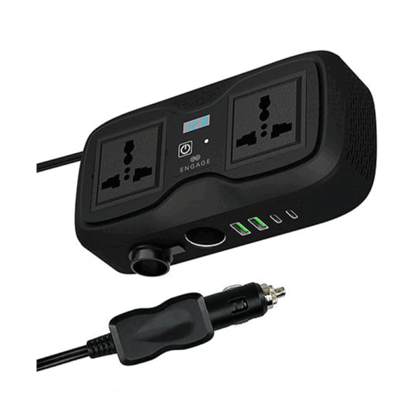 اینورتر و مبدل برق فندکی خودروی گرین لاین مدل GC-233