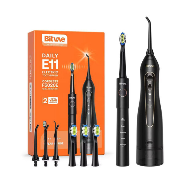 مسواک برقی و دهان شویه به همراه واتر جت بیتوی مدل  bitvae E11+F5020E