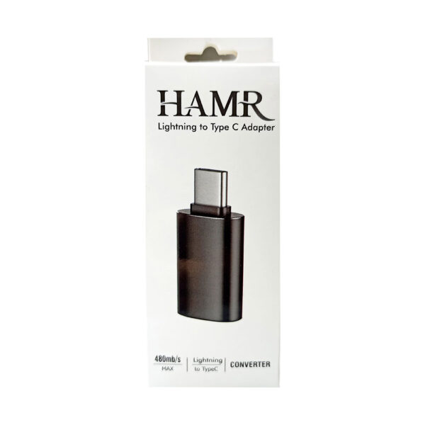 تبدیل HAMR Lightning To Type c Adapter