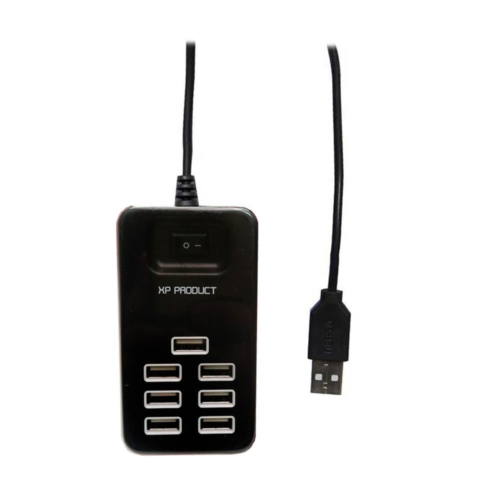 1-6 هاب USB هفت پورت اکس پی پروداکت مدل XP-H810 - Image 1