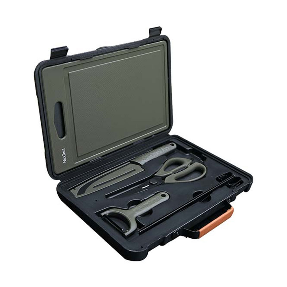 100-12 ست ابزار باربیکیو شیائومی مدل Xiaomi Nextool Barbecue Tool Set Camping Outdoor NE20261 - Image 1