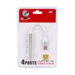 هاب ۴ پورت USB2.0 ایکس پی پروداکت مدل H814G - تصویر 2