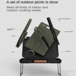 ست ابزار باربیکیو شیائومی مدل Xiaomi Nextool Barbecue Tool Set Camping Outdoor NE20261 - تصویر 4